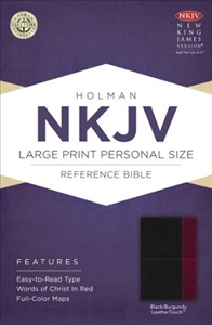 Picture of Large Print Compact Reference Bible-NKJV 