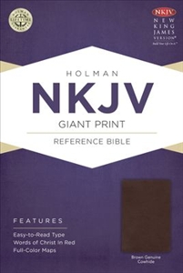 Picture of Giant Print Reference Bible-NKJV 