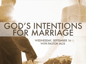 Picture of God's Intentions For Marriage