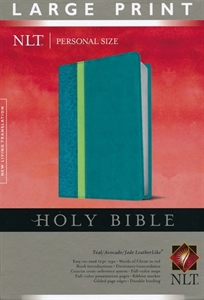 Picture of Personal Size Large Print Bible-NLT - Large Print 