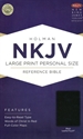 Picture of Large Print Personal Size Reference Bible-NKJV